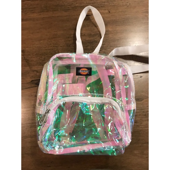 dickies holographic backpack